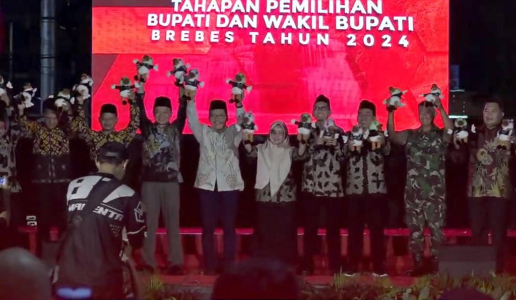 Diluncurkan KPU, Ki Adem dan Nyi Ayem Jadi Maskot Pilkada Brebes 2024