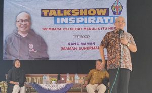 Kang Maman Berbagi Ilmu ke Ratusan Siswa SMAN 1 Brebes