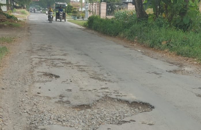 Kerusakan Jalan Kalikangung-Pangkah Butuh Diperbaiki
