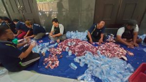 Masjid Agung Kota Tegal Bagikan 2.500 Kantong Daging Kurban