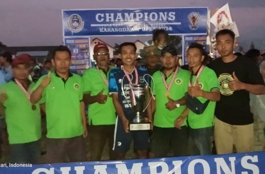Karwet FC Juara 1 Turnamen Karangdawa Open 2024