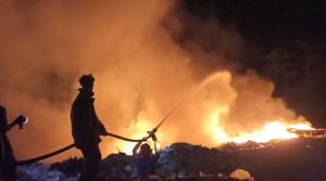 Kobaran Api Landa TPA Kalijurang Brebes, Penyebab Masih Diselidiki