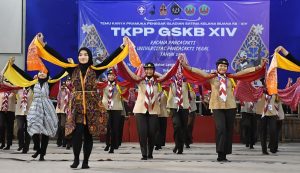 Tari Geol Meriahkan Temu Karya Pramuka di UPS Tegal