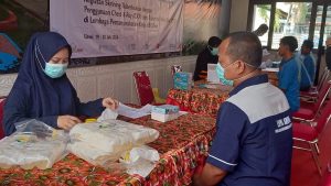 Dinkes Lakukan Skrining TB dan HIV Terhadap Warga Binaan Lapas Kelas IIB Slawi