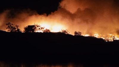 TPA Kaliwlingi Kebakaran, Satu Alat Berat Ludes