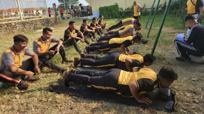 Ratusan Personel Polres Brebes Jalani Tes Kesamaptaan Jasmani, Ini Tujuannya