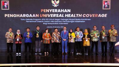 Capaian Kepesertaan JKN Kabupaten Tegal 96 Persen -Pemkab Tegal Raih Penghargaan UHC 2024