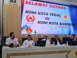 KONI Kota Tegal Study Tiru Industri Olah Raga Yang Unggul