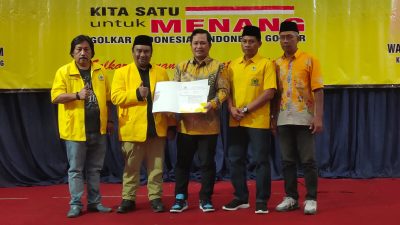 Terima Rekomendasi Golkar, Faruq Siapkan Deklarasi Parpol Koalisi