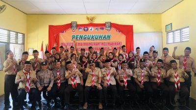 Lantik Pengurus Kwarran Kramat, Inilah Pesan KaKwarcab