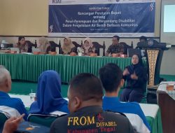 Perempuan dan Penyandang Disabilitas Dapat Berperan Dalam Pengelolaan Air Bersih Berbasis Komunitas