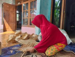 Perajin Besek Bambu Kutorejo Pekalongan Terkubur Kotak Styrofoam