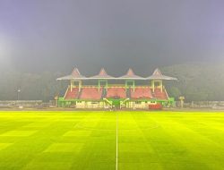 Stadion Tri Sanja Slawi Kembali Dibuka Untuk Masyarakat, Dilengkapi Rumput Lapangan Kelas Nasional