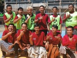 Keseruan Mahasiswa Jepang Ikut Lomba 17 Agustus di SMK BP Adiwerna Tegal