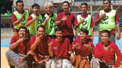 Keseruan Mahasiswa Jepang Ikut Lomba 17 Agustus di SMK BP Adiwerna Tegal