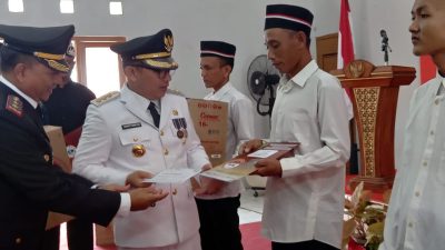 262 Warga Binaan Lapas Kelas IIB Slawi Terima Remisi Umum, Tiga Langsung Bebas