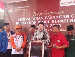 Pilkada Brebes Calon Tunggal, Mitha Wurja Mendaftar Diusung Seluruh Parpol