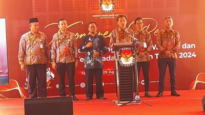 Besok Dua Paslon Wali Kota Mendaftar di KPU Kota Tegal