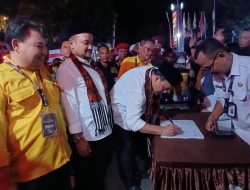 Pasangan An – Nur Pendaftar Terakhir di KPU Pemalang