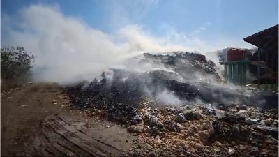 Polisi Ungkap Penyebab Kebakaran TPA Kaliwlingi Brebes