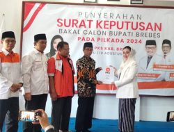 Serahkan SK Bacabup, PKS Brebes Resmi Dukung Paramitha di Pilkada 2024