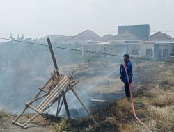 Kebakaran Lahan di Kramat dan Slawi Nyaris Merambat ke Pemukiman