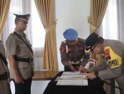 Dua Kasat Baru Polres Tegal Kota Dilantik