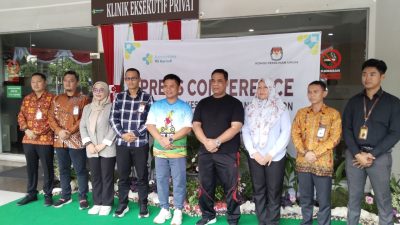 Pemeriksaan Kesehatan Bapaslon Bupati dan Wakil Bupati Tegal, H Ischak Tak Ada Kendala dan Bima Kendala Jerawat