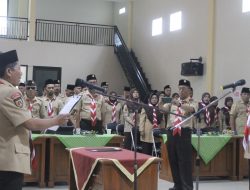 Pengurus Kwarran Bumijawa Dikukuhkan, Begini Pesan Ketua Kwarcab Tegal