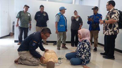 KREKI Kabupaten Tegal Latih Karang Taruna dan Satpam Bantuan Hidup Dasar