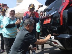 Ratusan Kendaraan Ikuti Uji Emisi Gratis