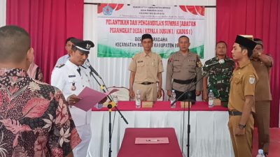 Anak Kades Dilantik Jadi Kadus di Desa Negaradaha Bumiayu
