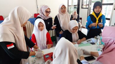 Cegah Anemia di Kalangan Pelajar, Puskesmas Paguyangan Gelar Gerakan Aksi Bergizi di SMA Negeri 1 Paguyangan
