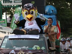 Si Jakra Dikirab Keliling Desa se-Kecamatan Dukuhwaru