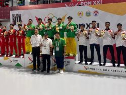Keren! FOBI Kota Tegal Sumbang Medali Perunggu untuk Tim Jateng PON XII