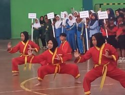 Seni Pencak Silat Tapak Suci Putera Muhammadiyah Meriahkan Pembukaan Popda Kabupaten Tegal