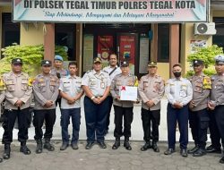 Dishub Kota Tegal Apresiasi Bhabinkamtibmas
