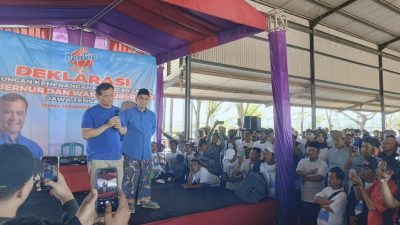 Ribuan Relawan di Brebes Deklarasikan Dukungan Kemenangan Ahmad Luthfi – Taj Yasin