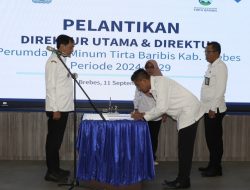 Hasil Evaluasi, Pj Bupati Kembali Lantik Dua Direktur Perumda Tirta Baribis