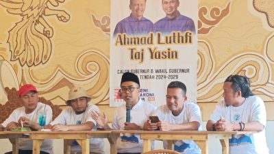 Gelar Senam Akbar, Relawan Ahmad Luthfi-Taj Yasin Targetkan Kemenangan 65 Persen di Brebes Selatan