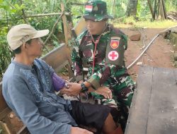 Satgas TMMD ke-122 Berikan Layanan Kesehatan Gratis