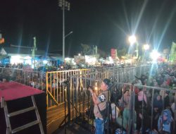 Ribuan Warga Hadiri Pengajian Akbar Hari Santri Paslon Uyip-Satori