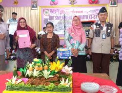 SMP Negeri 1 Bumiayu Rayakan HUT ke-67 dengan Tasyakuran dan Apresiasi Guru Terbaik