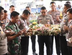 Kapolres Tegal Beri Kejutan HUT TNI, Wujudkan Sinergitas Jelang Pilkada 2024