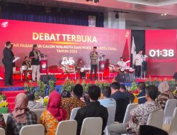 Tiga Paslon Pilwalkot Tegal Adu Gagasan di Debat Perdana