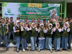 Perhutani Wisuda 22 Pelajar SMA dan SMK Peserta Green Youth Movement