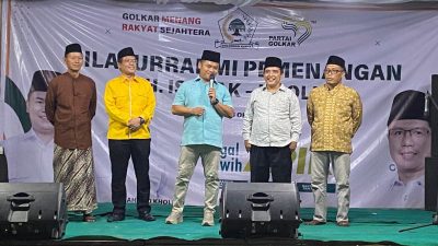 Ratusan Kader Perempuan Partai Golkar Bergerak Menangkan Ischak-Kholid di Kabupaten Tegal