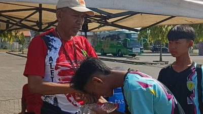 Ketua KONI Brebes Beri Motivasi Atlet di Kejurnas Atletik Bahurekso Kendal 2024