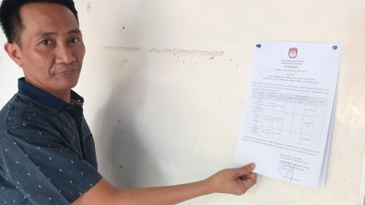 Tiga Paslon Lengkap Menyampaikan LADK