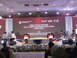 Gegara Bandana, Debat Publik Pilkada Tegal Sempat Terhenti